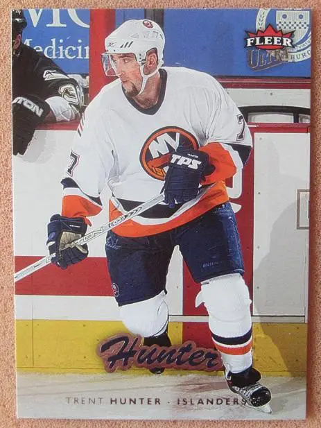 НХЛ Трент Хантер Нью-Йорк Айлендерс № 124