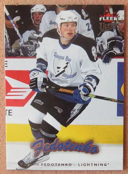 НХЛ Руслан Федотенко Тампа Бэй Лайтнинг Донбасс № 179