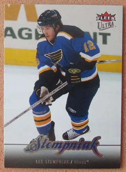 НХЛ Ли Стемпняк Сент-Луис Блюз № 28