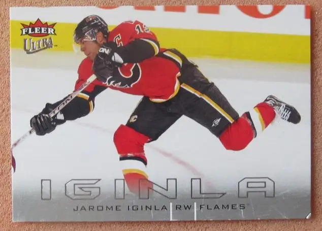 НХЛ Джером Игинла Калгари Флэймз № 21