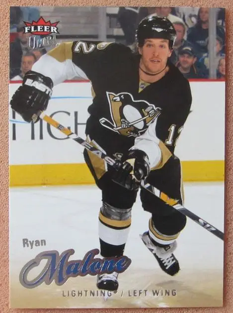 НХЛ Райан Мэлоун Питтсбург Пингвинз № 81