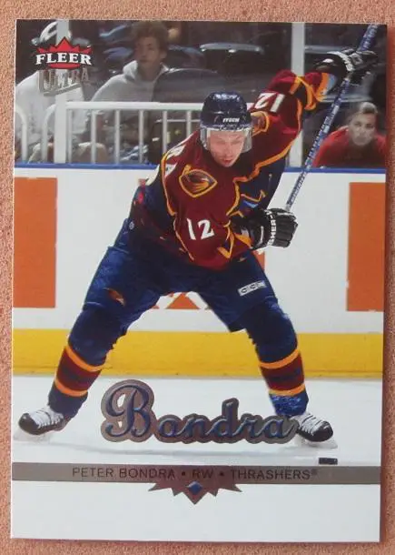 НХЛ Петер Бондра Атланта Трэйшерз № 10