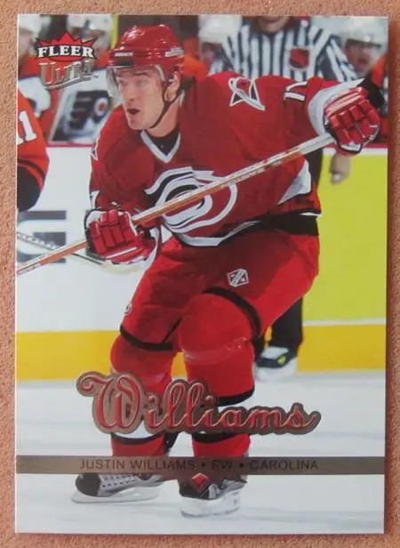 НХЛ Джастин Уильямс Каролина Харрикейнз № 42