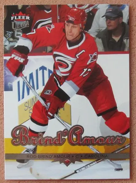 НХЛ Род Бриндамор Каролина Харрикейнз № 46