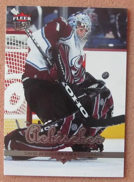 НХЛ Давид Айбишер Колорадо Эвеланш № 54