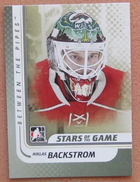 НХЛ Никлас Бэкстрем Миннесота Уайлд № 128