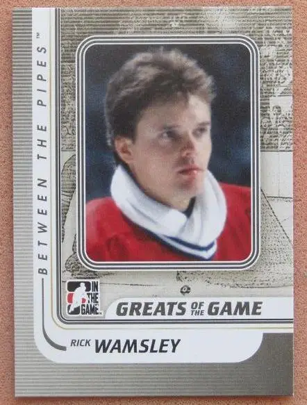 НХЛ Рик Уомсли Монреаль Канадиенс Калгари Флеймз № 145