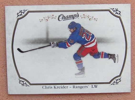 НХЛ Крис Крайдер Нью-Йорк Рейнджерс № 47