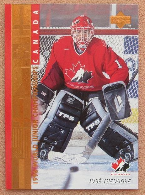 НХЛ Жозе Теодор Канада № 530