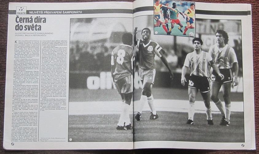 Стадион № 29 за 1990 + постер Чехословакия, спецвыпуск чемпионат мира в Италии 4