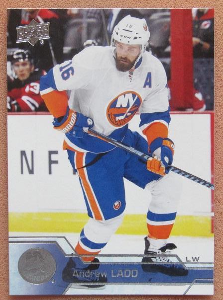 НХЛ Эндрю Лэдд Нью-Йорк Айлендерс № 366