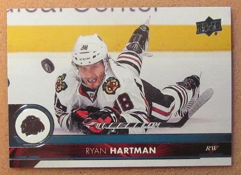 НХЛ Райан Хартман Чикаго Блэкхокс № 44