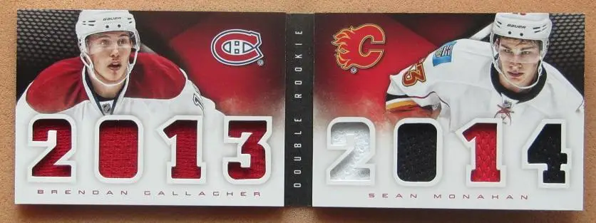бук-т НХЛ Брендан Галлахер Монреаль Канадиенс Шон Монахан Калгари Флэймз № DR-GM