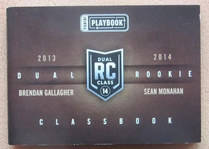 бук-т НХЛ Брендан Галлахер Монреаль Канадиенс Шон Монахан Калгари Флэймз № DR-GM 1