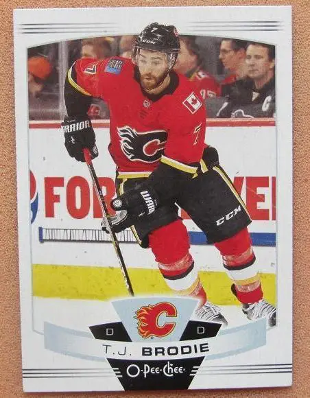 НХЛ Ти Джей Броди Калгари Флэймз № 138