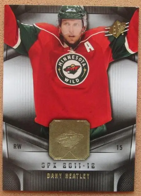 НХЛ Дэни Хитли Миннесота Уайлд № 50