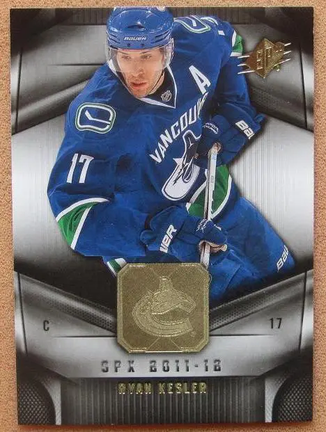 НХЛ Райан Кеслер Ванкувер Кэнакс № 8