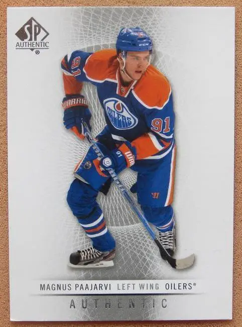 НХЛ Магнус Пяяйарви Свенссон Эдмонтон Ойлерз Локомотив Ярославль Москва № 99