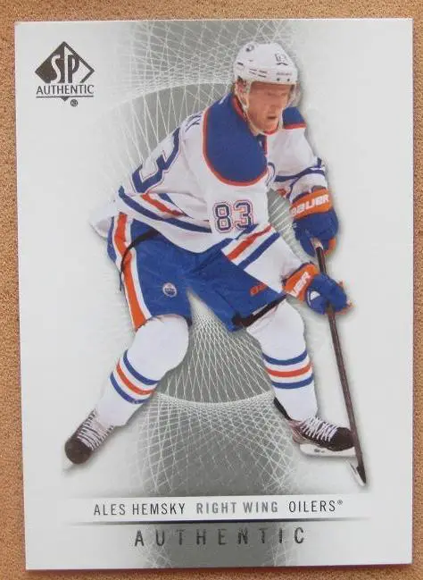 НХЛ Алеш Гемски Эдмонтон Ойлерз № 18