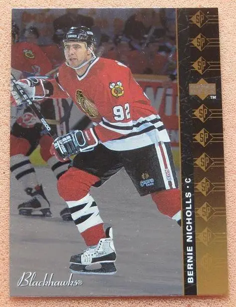 НХЛ Берни Николлс Чикаго Блэкхокс № SP-106