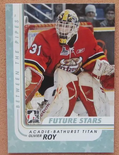 НХЛ Оливье Рой Акади-Батурст Титан № 34