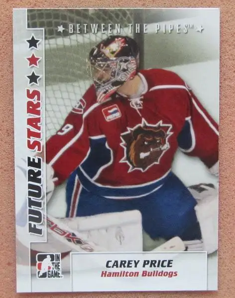 НХЛ Кэри Прайс Гамильтон Булдогс № 7