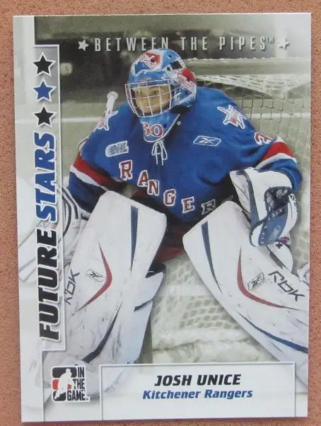 НХЛ Джош Юнис Китчинер Рейнджерс № 27
