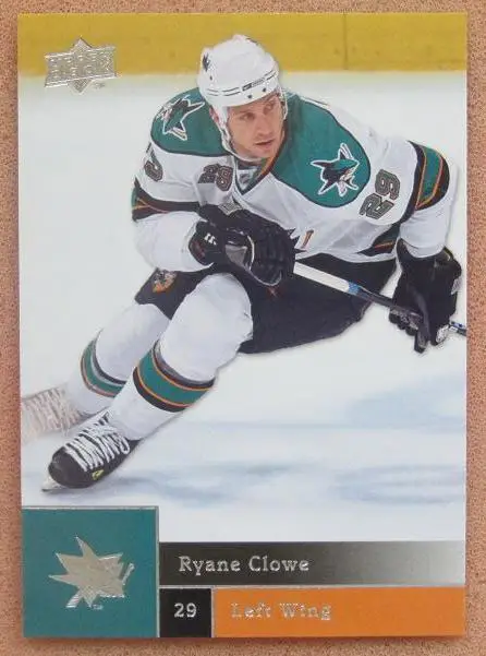 НХЛ Райан Клоу Сан-Хосе Шаркс № 157