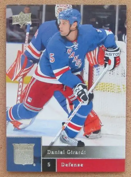 НХЛ Даниэль Жирарди Нью-Йорк Рейнджерс № 314