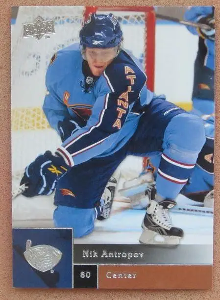 НХЛ Ник Антропов Атланта Трэйшерз Усть-Каменогорск Динамо Москва Казань № 325