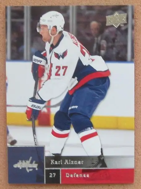 НХЛ Карл Алзнер Вашингтон Кэпиталз № 344