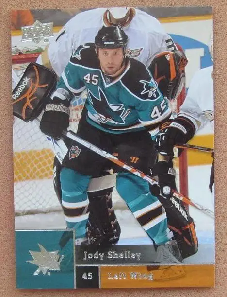 НХЛ Джоди Шелли Сан-Хосе Шаркс № 406