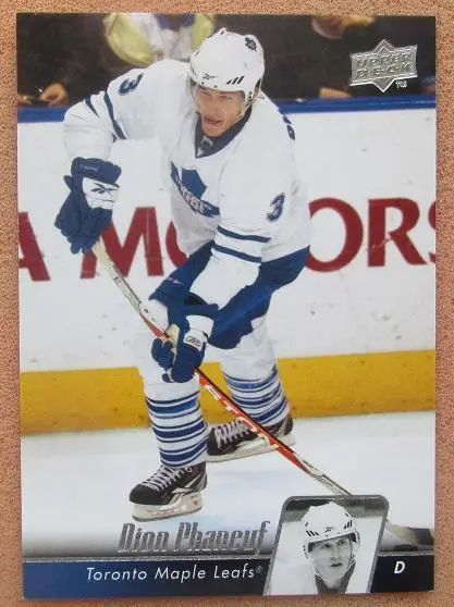 НХЛ Дион Фанеф Торонто Мэйпл Лифс № 15