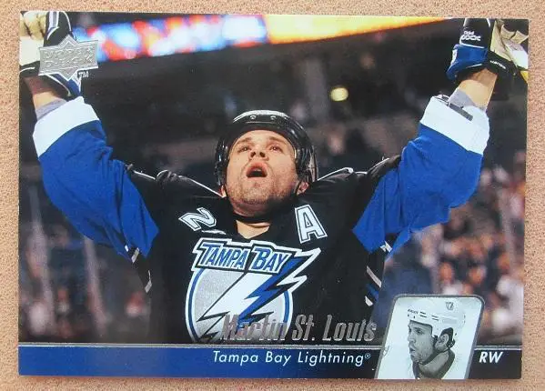 НХЛ Мартин Сан-Луи Тампа Бэй Лайтнинг № 22