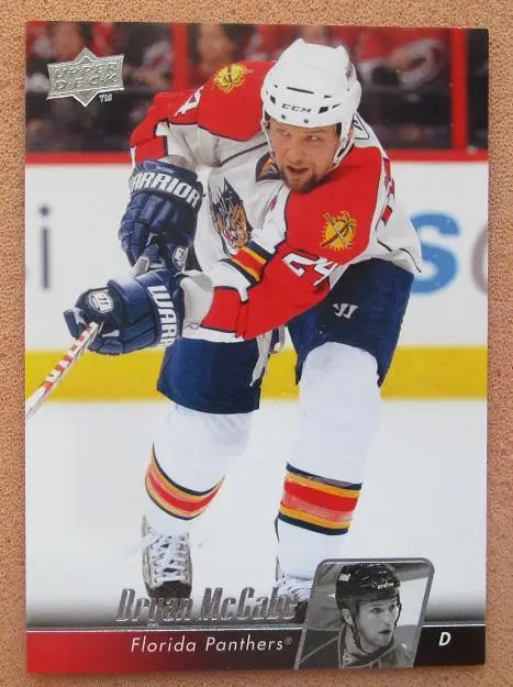 НХЛ Брайан Маккейб Флорида Пантерз № 120