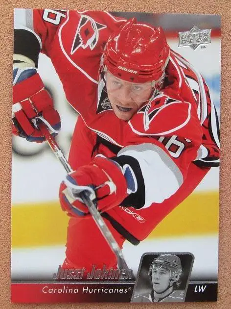 НХЛ Юсси Йокинен Каролина Харрикейнз № 163