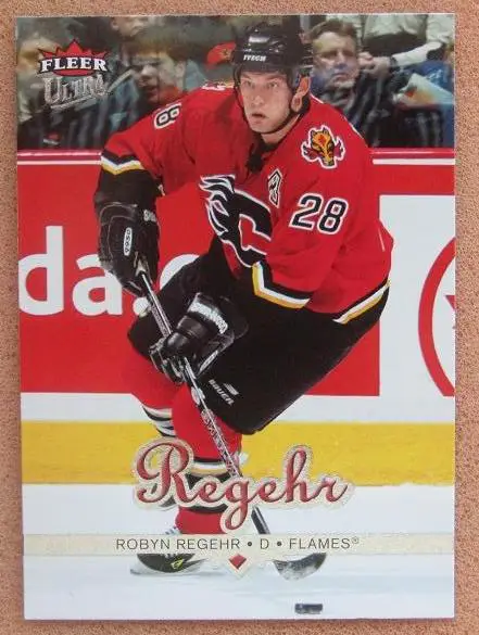 НХЛ Робин Регир Калгари Флэймз № 34