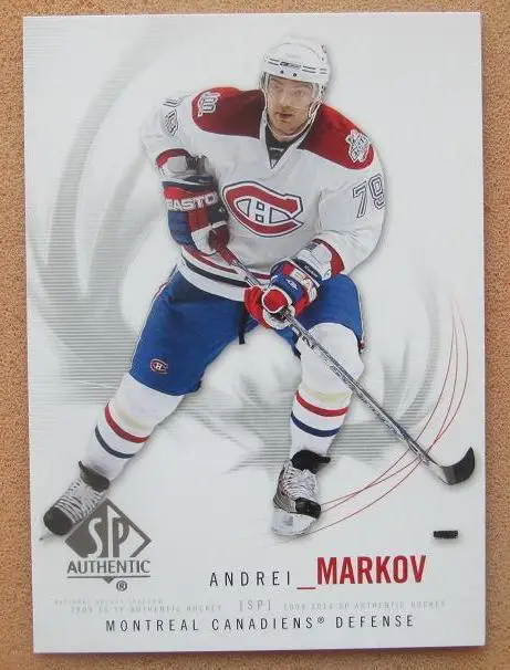 НХЛ Андрей Марков Монреаль Канадиенс Воскресенск Динамо Москва Подольск № 63