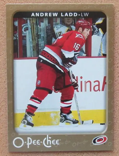 НХЛ Эндрю Лэдд Каролина Харрикейнз № 92