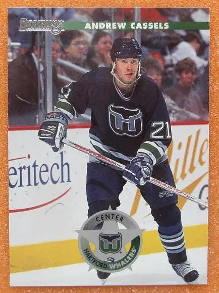 НХЛ Эндрю Касселс Хартфорд Уэйлерз № 162