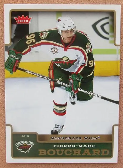 НХЛ Пьер-Марк Бушар Миннесота Уайлд № 99 а