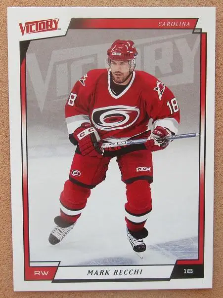 НХЛ Марк Рекки Каролина Харрикейнз № 36