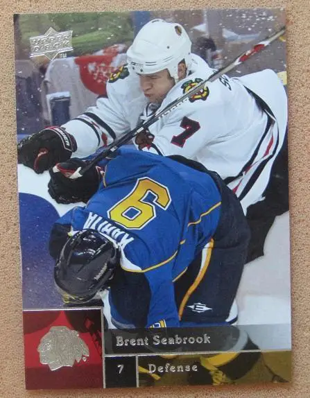 НХЛ Брент Сибрук Чикаго Блэкхокс № 363