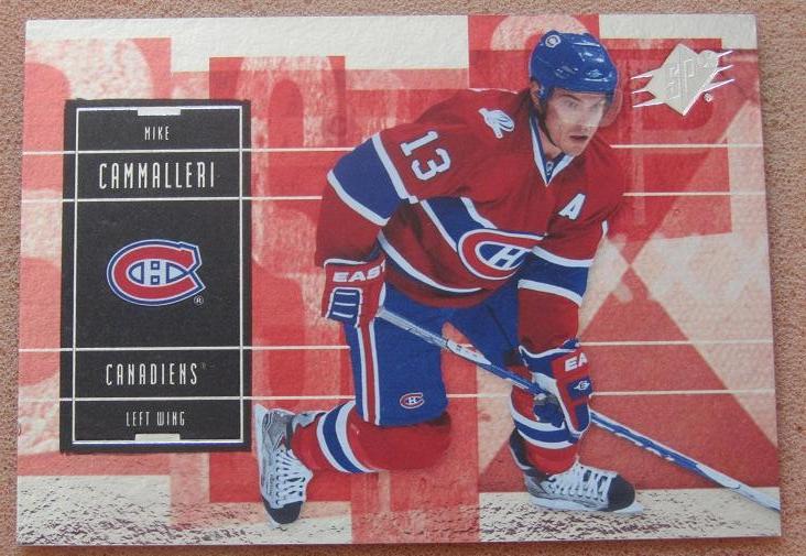 НХЛ Майк Каммаллери Монреаль Канадиенс № 85
