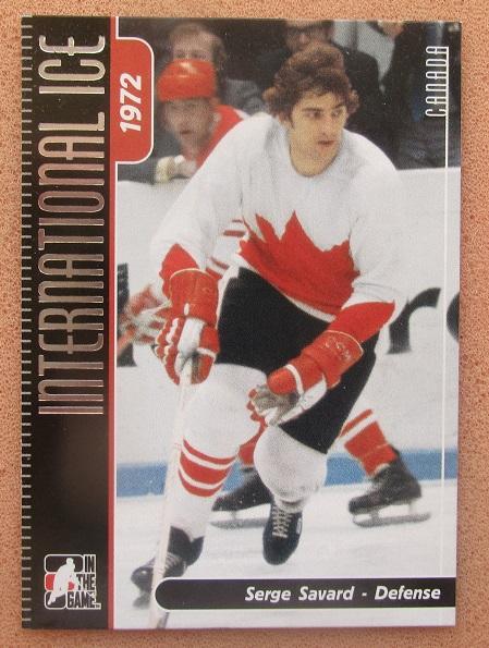 НХЛ Серж Савар Канада Монреаль Канадиенс № 143