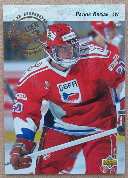 НХЛ Патрик Крисак Чехия № 266