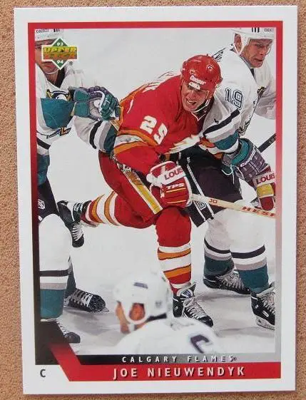 НХЛ Джо Ньювендайк Калгари Флэймз № 396