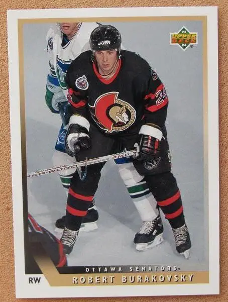 НХЛ Роберт Бураковски Оттава Сенаторз № 498