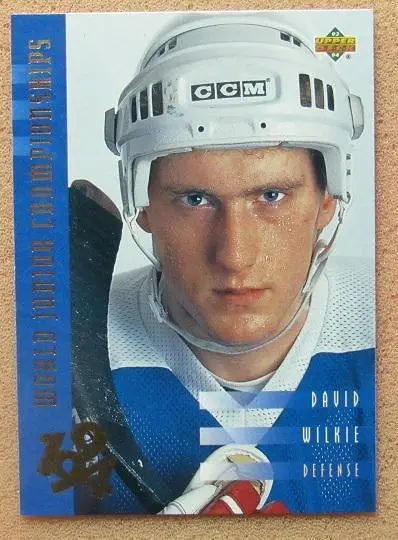 НХЛ Дэвид Уилки США № 558