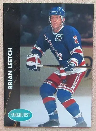 НХЛ Брайан Лич Нью-Йорк Рейнджерс № 119